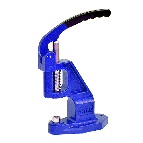 Ручний прес Yeten №1 маленький для установки фурнітури Темно Синій