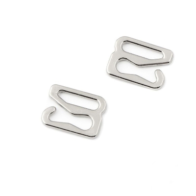 Гачок для бретелів 10 мм метал Нікель