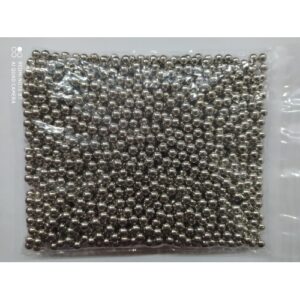 Бусы под жемчуг прибивные 8 мм Никель