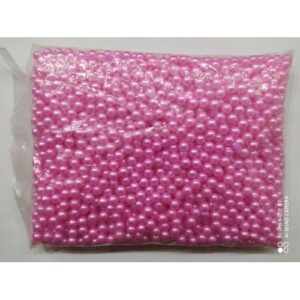 Бусы под жемчуг прибивные 8 мм Розовый