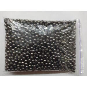 Бусы под жемчуг прибивные 8 мм Темный Никель