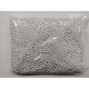 Бусы под жемчуг прибивные 8 мм Белые