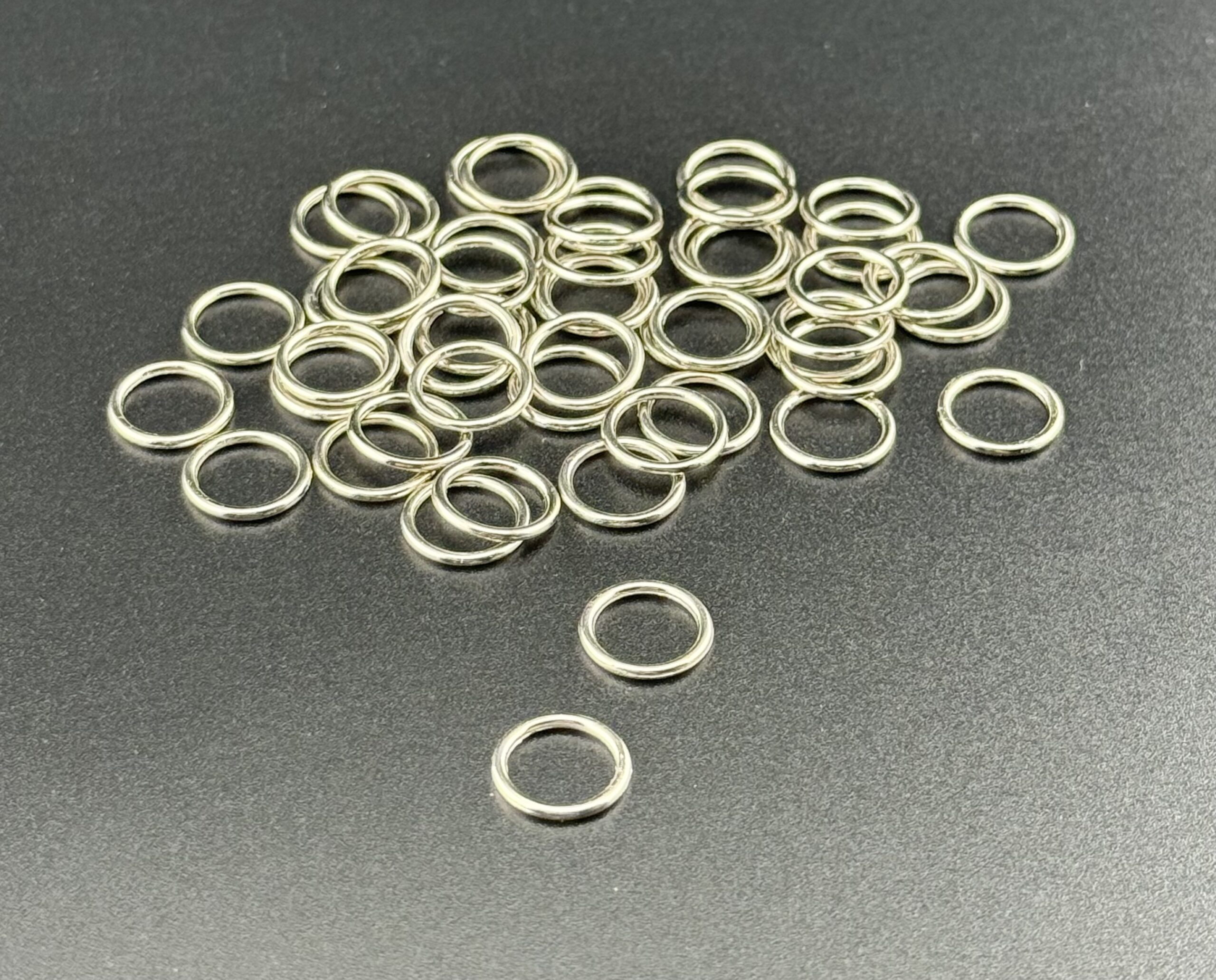 Кільце для бретелів 8 мм метал Нікель