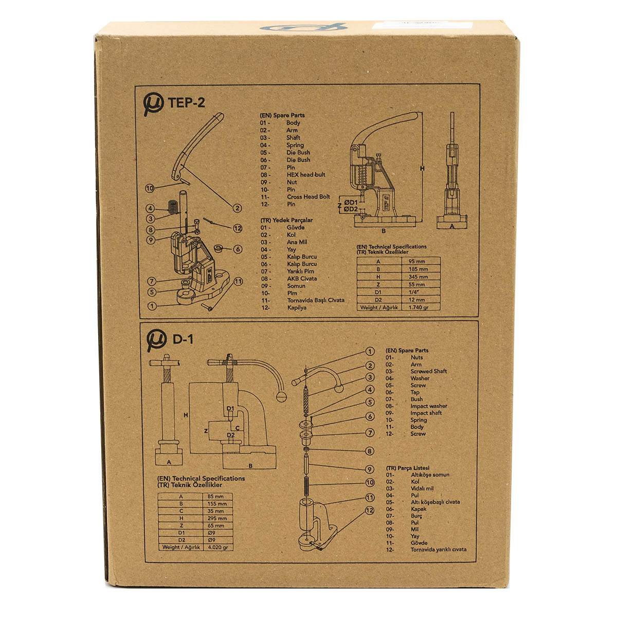 Пресс MIKRON Серый