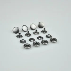 Кнопка Alfa 12,5 мм нержавіюча Темний Нікель