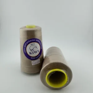 Нитки швейні №40/2 - колір Темно-бежевий (№464)