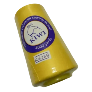 Нитки швейні №40/2 - колір Жовтий (№385)