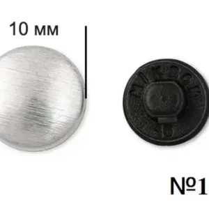 Гудзик для обтягування (пластиковий) №16 Чорний