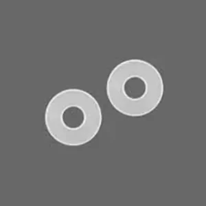 Кільця пластикові під кнопку 15 мм