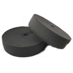Резинка плоска 60 мм Чорна (40 м)