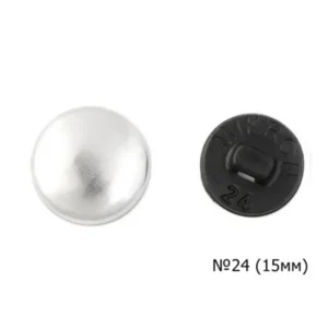 Гудзик для обтягування (пластиковий) №60 Чорний