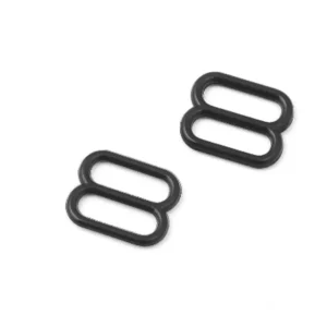 Регулятор для бретелів 10 мм пластик Чорний