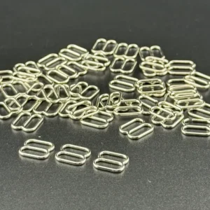 Регулятор для бретелей 8 мм металл Никель