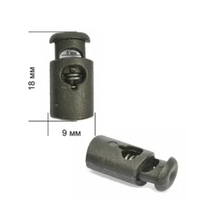 Зажим на одно отверстие 3861 Черный