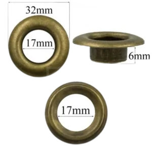 Люверс №31 (17мм) Антик