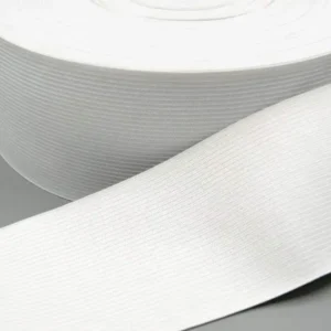 Резинка плоска 70 мм Біла (40 м)