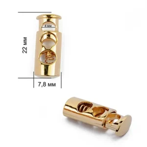Фіксатор на два отвори 3351 Золото