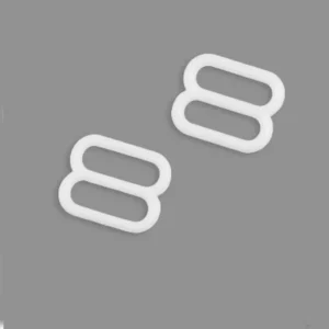 Регулятор для бретелів 10 мм пластик Білий