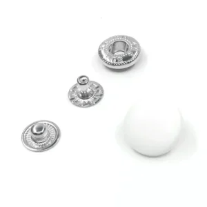 Кнопки пластикові 15 мм Білі