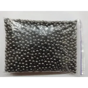 Бусы под жемчуг прибивные 8 мм Темный Никель