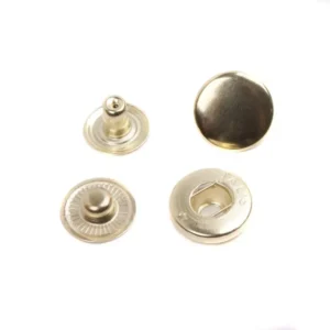 Кнопка ALFA 15 мм Золото