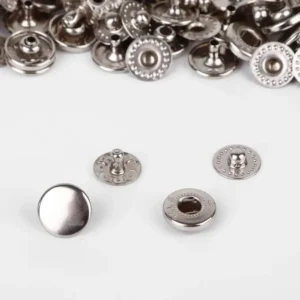 Кнопка ALFA 10 мм Нікель