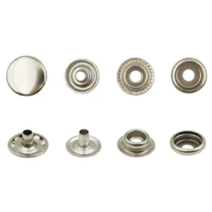 Кнопка Київська (Каппа) 12,5 мм Нікель