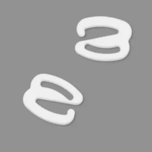 Гачок для бретелів 10 мм пластик Білий