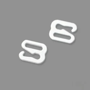 Гачок для бретелів 10 мм метал Білий