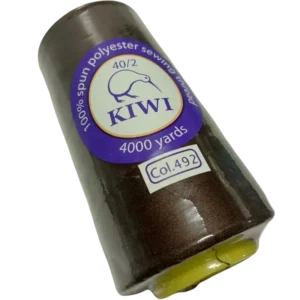 Нитки швейні №40/2 - колір Темно-коричневий (№492)