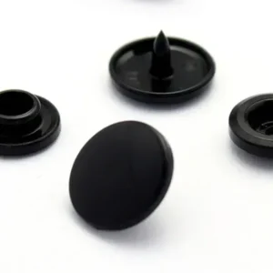 Кнопки пластикові Т8 12мм Чорні (К)