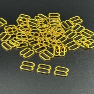 Регулятор для бретелів 8 мм метал Золото