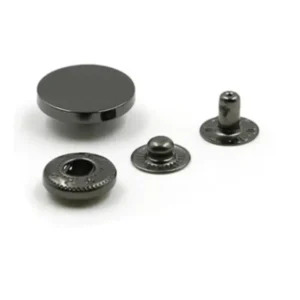 Кнопка гладкая таблетка (нержавейка) 12 мм