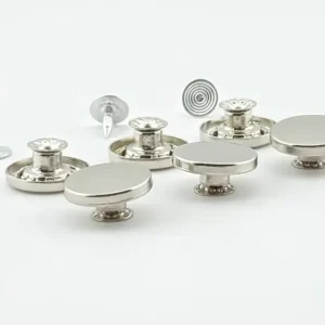 Пуговица для джинсов нержавеющий 17мм таблетка (Никель)