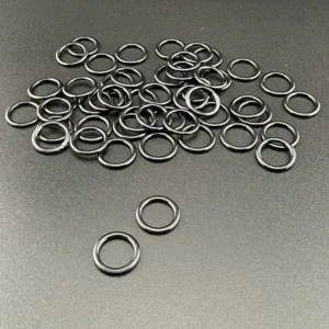 Кільце для бретелів 8 мм метал Чорне