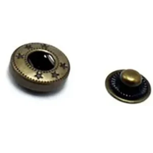 Кнопка ALFA 13,5 мм (831) Антик