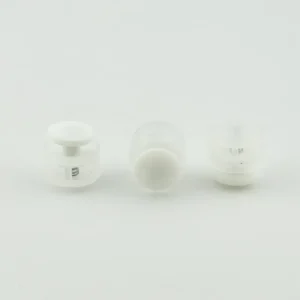 Фіксатор на два отвори 3381 Прозоро-Білий