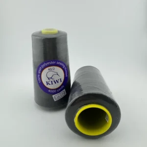 Нитки швейні №40/2 - колір Темно-сірий (№374)