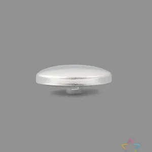 Гудзик для обтягування (пластиковий) №50 Білий