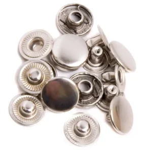 Кнопка ALFA 15 мм Никель