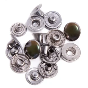 Кнопка ALFA 15 мм Темный никель