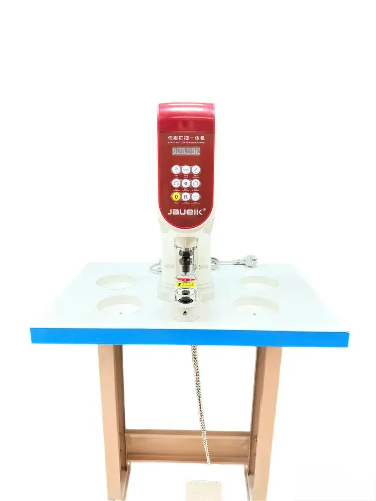 Пресс для установки фурнитуры JAUEIK A-818T с сервомотором электрический